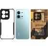 Tactical Quantum Stealth dėklas skirtas Xiaomi Redmi 15C 4G/5G Clear/Juodas