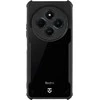Tactical Quantum Stealth dėklas Xiaomi Redmi 14C 4G/Poco C75 skaidrus ir juodos spalvos