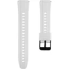 Tactical Quick Release Silicone apyrankė 18mm baltos spalvos