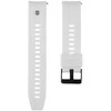 Tactical Quick Release silikoninė apyrankė 20mm baltos spalvos
