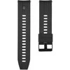 Tactical Quick Release silikoninė apyrankė 22mm juodos spalvos