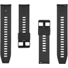 Tactical Taktinė greito atpalaidavimo silikoninė apyrankė 24 mm Juodas