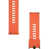 Tactical Quick Release Silicone Band 24mm oranžinės spalvos