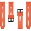 Tactical Quick Release Silicone Band 24mm oranžinės spalvos