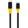 Tactical Recce 3:20 cable for Garmin USB-C juoda/geltona