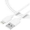 Tactical Smooth Thread Kabelis USB-A/Lightning 2m baltos spalvos
