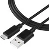 Tactical Smooth Thread kabelis USB-A/USB-C 2m juodos spalvos