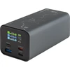 Tactical Squad Battalion 65W 20000 mAh – aukštos galios powerbank: 65W USB‑C, 2× USB‑C + USB‑A, TFT ekranas, aliuminio korpusas ir ekologiška pakuotė.