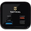 Tactical Squad Headquarters 65W 27000 mAh – aukštos galios powerbank: 65W USB‑C, 2× USB‑C + USB‑A, TFT ekranas, aliuminio korpusas ir ekologiška pakuotė.