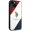 Us Polo Assn JAV polo marškinėliai USHCP14MPSO3 Apple iPhone 14 Plus /15 Plus 6,7" baltos spalvos su įspaudu