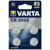 Varta CR 2025 baterijos, 4 vnt.