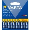 Varta Longlife Power AA baterijos, 10 vnt.