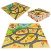 Ecotoys Edukacinis kilimėlis "safari" 9 dalių