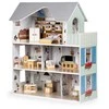 Ecotoys Lėlių namelis medinis Emma residence