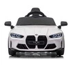 Vaikiškas elektromobilis MUKUTISRIDES BMW M4 (baltas, vienvietis)