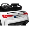 Vaikiškas elektromobilis MUKUTISRIDES BMW M4 (baltas, vienvietis)