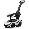 Paspiriama mašinėlė su rankena Lamborghini Sian baltas