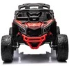 Vaikiškas elektromobilis MUKUTISRIDES ATV CAN-AM Maverick (raudonas, vienvietis)