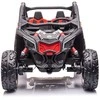 Vaikiškas elektromobilis MUKUTISRIDES ATV CAN-AM Maverick (juodos/smėlio spalvos, dvivietis)
