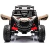 Vaikiškas elektromobilis MUKUTISRIDES ATV CAN-AM Maverick (juodos/smėlio spalvos, vienvietis)