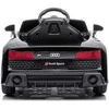 Vaikiškas elektromobilis MUKUTISRIDES Audi R8 Spyder (juodas, vienvietis)