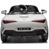 Vaikiškas elektromobilis MUKUTISRIDES Mercedes-Benz SL63 (baltas, vienvietis)
