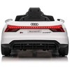 Vaikiškas elektromobilis MUKUTISRIDES Audi RS E-Tron GT (baltas, vienvietis)