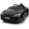 Vaikiškas elektromobilis MUKUTISRIDES Audi RS E-Tron GT (juodas, vienvietis)