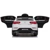 Vaikiškas elektromobilis MUKUTISRIDES Mercedes Benz GLC63S Coupe (baltas, vienvietis)