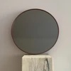 Mirrorsled Skaidrus veidrodis D1000 juodas/bronzinis/auksinis (aliuminis rėmelis)