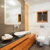 Mirrorsled Skaidrus veidrodis su LED galiniu apšvietimu 500x700 (statūs kampai) + mygtuku