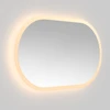 Mirrorsled Skaidrus veidrodis su LED priekiniu apšvietimu 600x1000 (30mm) piliulė
