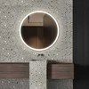 Mirrorsled Skaidrus veidrodis su LED priekiniu apšvietimu D900 (40mm)