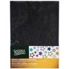 Galeria Papieru Dekoratyvinis blizgantis kortelių popierius A4, 5vnt/pak. 210g/m2, Juodos spalvos