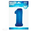 GoDan Foil Balloon Number 1 Mėlyna Godan