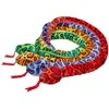 Beppe didelis pliušinis talismanas gyvatė geltona boa 160cm 14020