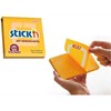 Lipnūs lapeliai StickN 21551, 70x70mm, 360 lipnumas, 100L oranžinės spalvos