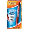 Bic Gelinis rašiklis Gel-Ocity 0.7 mm, raudonas, pakuotėje 12 vnt.