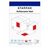 Lipni etiketė 105x148 STARPAK 424006