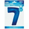 GoDan Folijos balionas "7" mėlyna 85cm