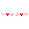 GoDan PAP GIRLAND 200CM HEARTS PATTERNS GO PBH