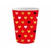 Puodelis pap 250ml Xoxo raudona op6szt Walentynki GODAN PG-KXC6
