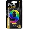 GoDan žvakė numeris 9, Galaxy, 8,0 cm PF-SCG9