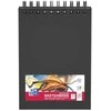 Oxford Sketchbook SKETCHBOOK dviguba spiralė trumpoje pusėje A5 40k 225g juoda 400152645 OXFORD