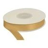 Party Deco Šviesiai auksinės spalvos satino juostelė 12 mm