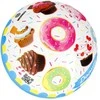 Vaikiškas kamuolys Mondo Ice Kreminis & Donuts 26041, 22 cm