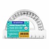 Starpak Kątomierz 180° su liniuku 10 cm, mokyklai