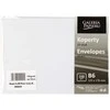 Galeria Papieru Dekoratyviniai vokai Galeri Papieru B6 Pearl baltas K, 150g/m2, 10 vnt/pak