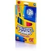 Pieštukų kreidelės 12 spalvų Jumbo trikampė ASTRA 312110007
