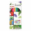 Starpak Safari pieštukai 12 spalvų intensyvios mokyklinės kreidelės vaikams 1 vnt.